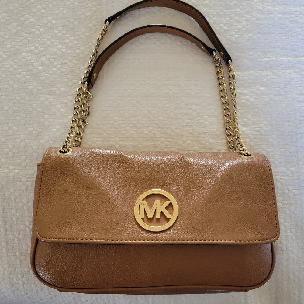 Michael Kors Light Brown Crossbody/Shoulder bag